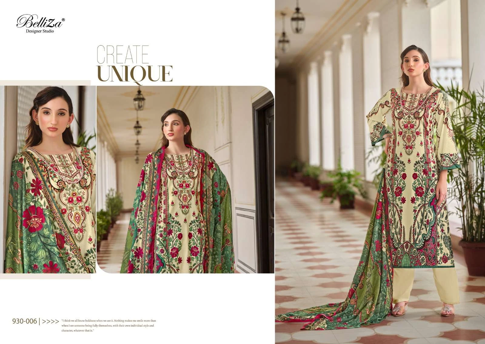 Belliza Designer Naira Vol 57 Cotton Print Wholesale Pakistani Printed Salwar Suit Catalog — Wholesale Salwar Suits, Belliza Designer wholesale from Surat - Gallery Image 2